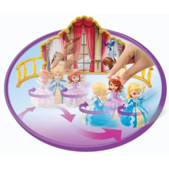 Jouet - MATTEL - Coffret Sofia Soeurs Danseuses - Poupées 10 cm - Pour filles - A partir de 2 ans-1