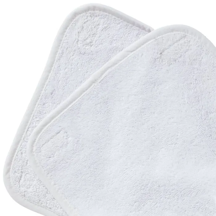 BABYCALIN Lot 2 serviettes pour matelas à langer blanc-1
