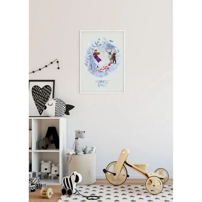 Poster Disney La Reine des Neiges 2 - Esprit de la forêt 50 cm x 70 cm - KOMAR - Décoration murale-3