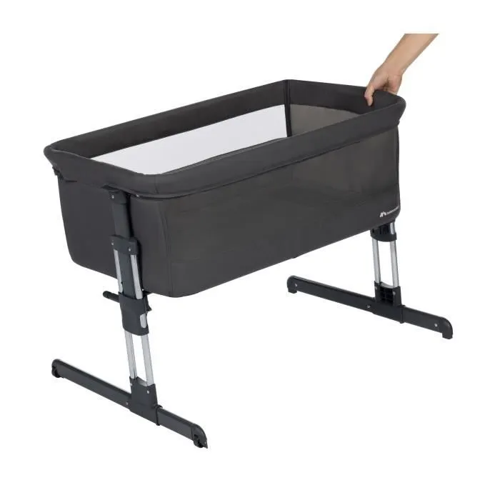 BEBECONFORT CALIDOO lit cododo, berceau bébé, lit bébé, de la naissance jusqu'à 9 kg, Tinted graphite-7