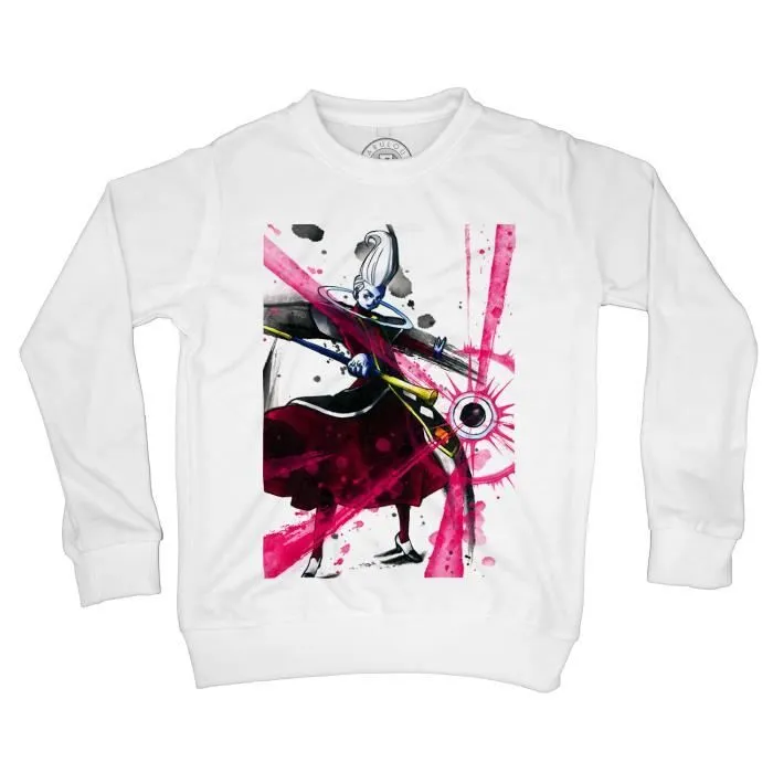 Sweat-Shirt enfant whis maitre de beerus dragon ball super dbz manga-0