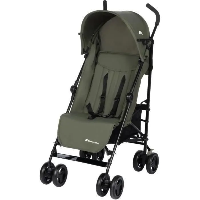 Bebeboutik BEBECONFORT RAINBOW Poussette Canne 2eme age legere pliage facile multipositions 6 mois a 4 ans jusqu a 22 kg Mineral Green