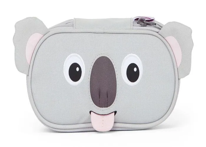 Affenzahn - Trousse enfant koala gris en bouteilles recyclées (afz-pen-001-029) koala gris taille 5 cm-1