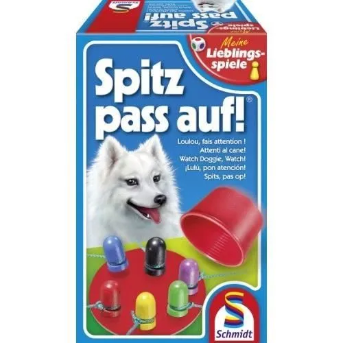 Jeu de société plateau - SCHMIDT SPIELE - Loulou, fais attention ! - Enfant - 24 mois - 2 ans - Jeu de plateau-0