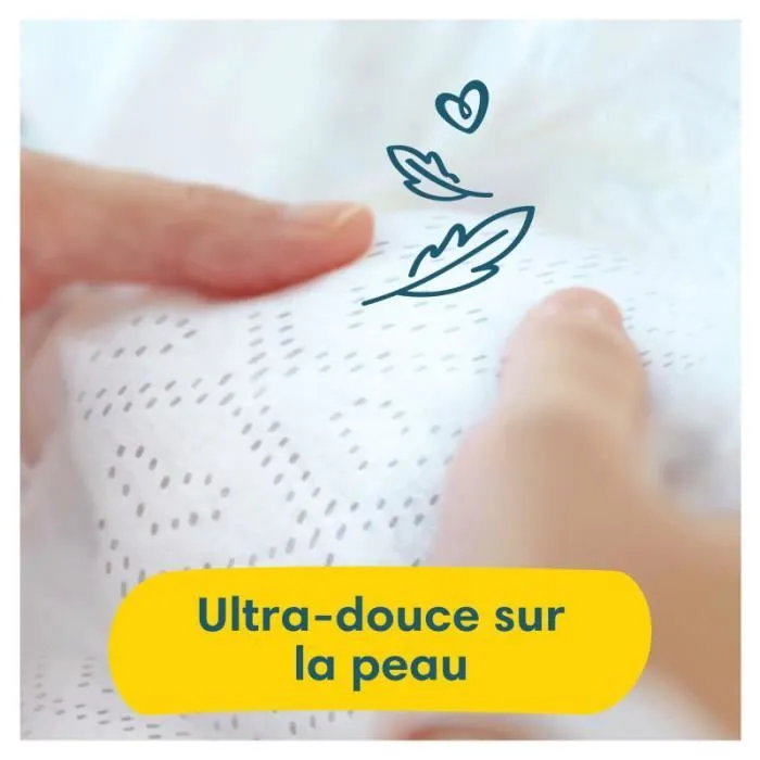 Couches Pampers Premium Protection - Taille 3 - Pack 1 mois x204-3