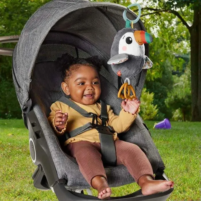 Jouet Bébé - Fisher Price - Toucan Flottant et Volant - Effets Sonores - Dès la Naissance-2