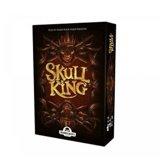 Jeu de cartes Skull King - Blackrock - Version française 2022 - 2 joueurs ou plus - Mixte - Marron-2