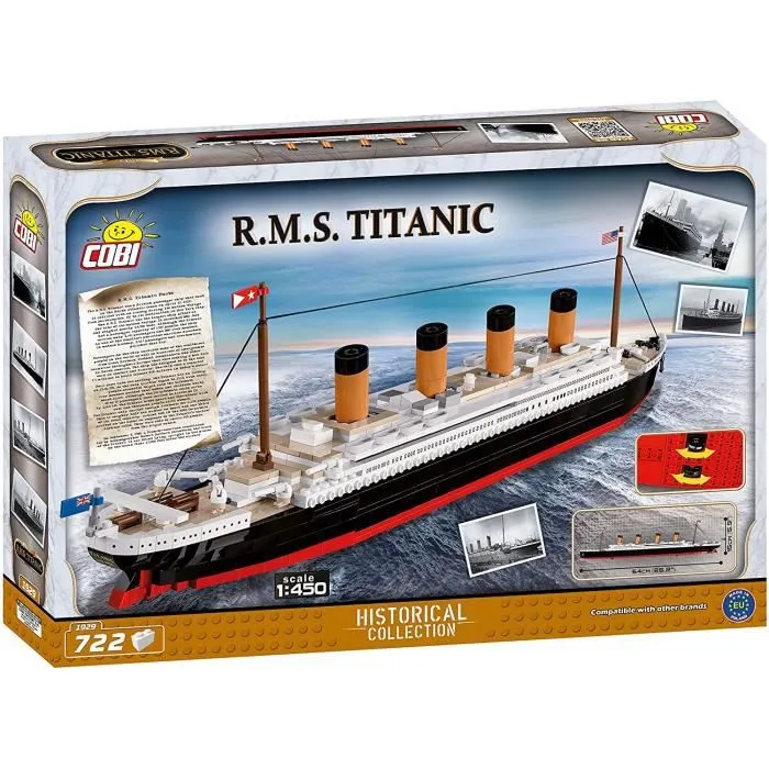 Jeux de Construction - Cobi 1929 - R.M.S. Titanic-0