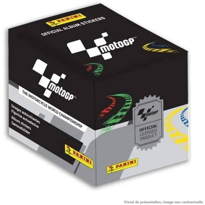 Stickers Moto GP - Collection Panini - Boîte de 36 pochettes-0