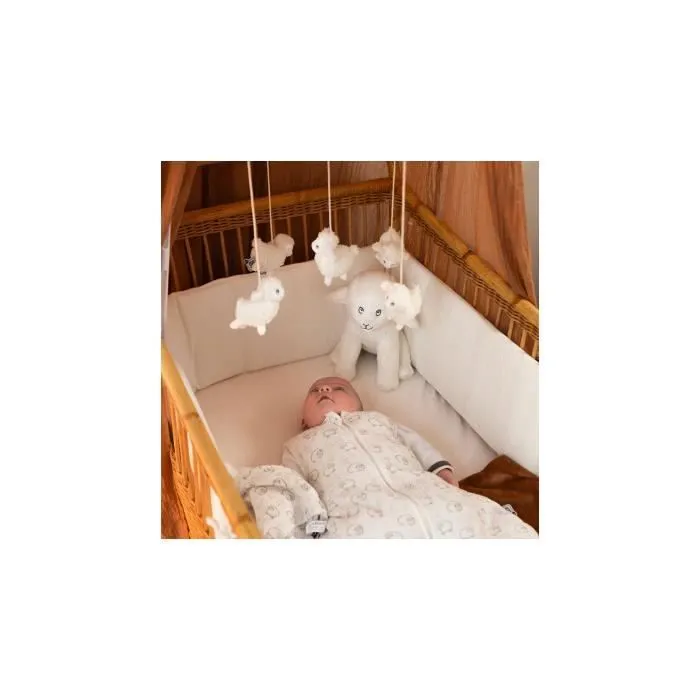 Mobile Musicale Bébé Mouton Trois Kilos Sept - Ecru-3