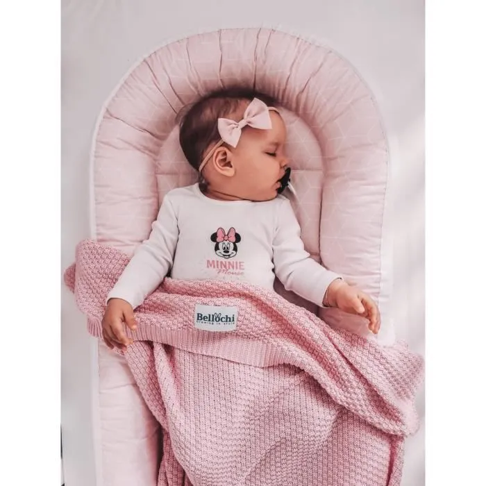 Réducteur de lit bébé Bellochi - Aurora - 100% coton - 90x60cm-3
