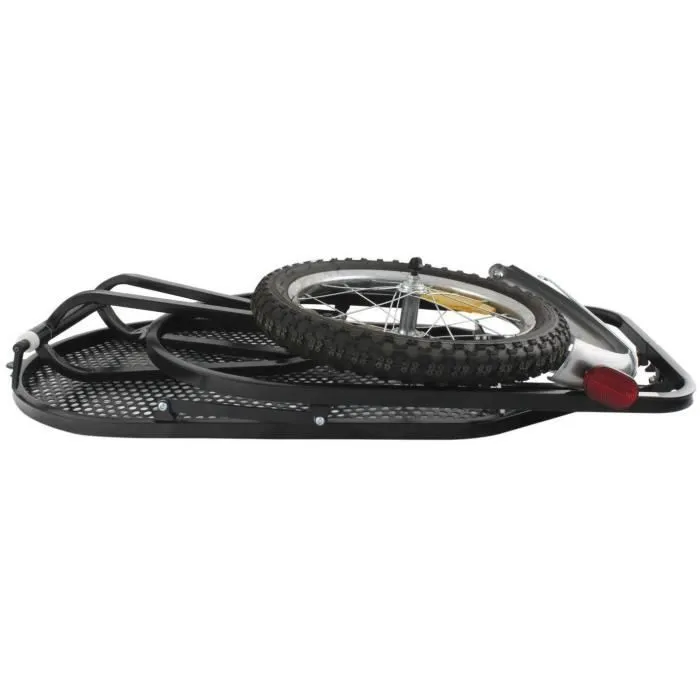 Remorque vélo pliable M-Wave 16 pouces - Noir-1