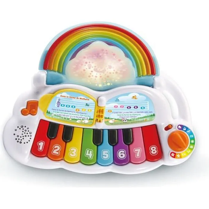 VTECH BABY - Piano Arc-En-Ciel Lumi Magique - Jouet Musical-0