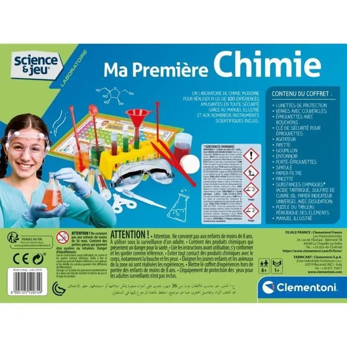 Clementoni - Science & Jeu - Ma première chimie-3
