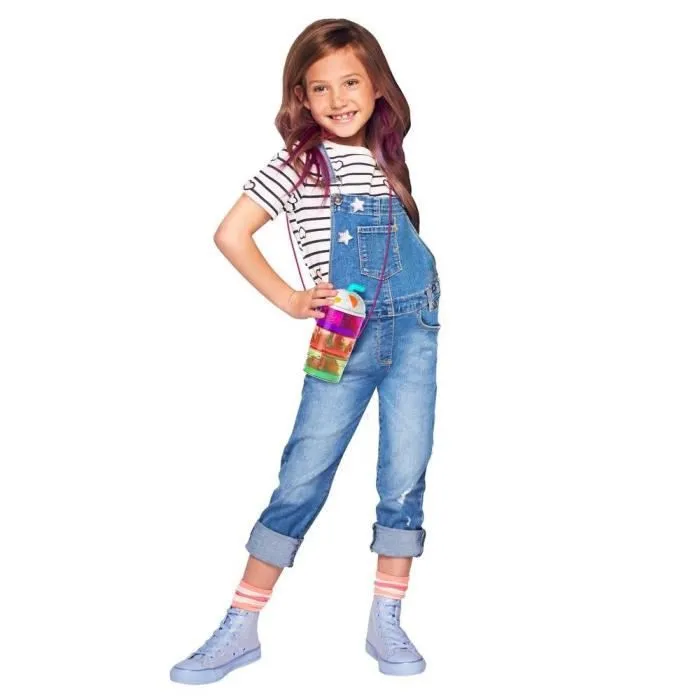 Polly Pocket - Coffret multifacettes Smoothie, 3 niveaux, 25 accessoires surprise, poupées Polly et Shani - Mini-poupée - Dès 4 ans-2