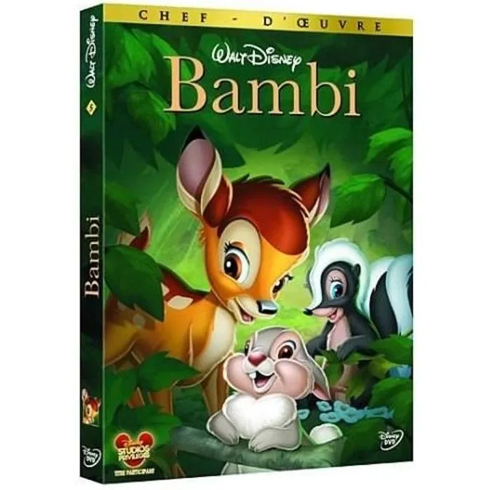 DISNEY CLASSIQUES - DVD Bambi-0