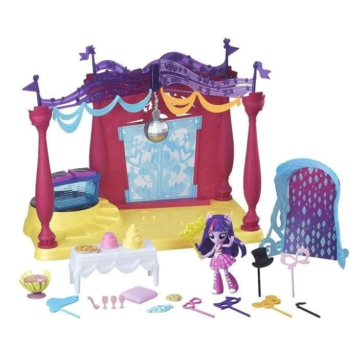 My Little Pony Equestria Girls Minis A à la disco - Hasbro - Jouet pour enfant - Plus de 20 accessoires-1