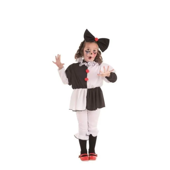 Déguisement Fille - Mimo Paris - Chemise, Pantalon, Col et Arc - Multicolore - Intérieur-0