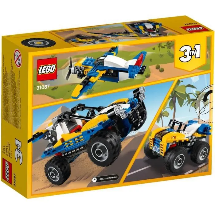 LEGO® Creator 3-en-1 31087 Le Buggy des dunes - Jeu de construction-1