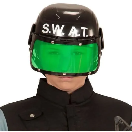 Casque Rigide Enfant S.W.A.T Visière (5/12 ans)-2