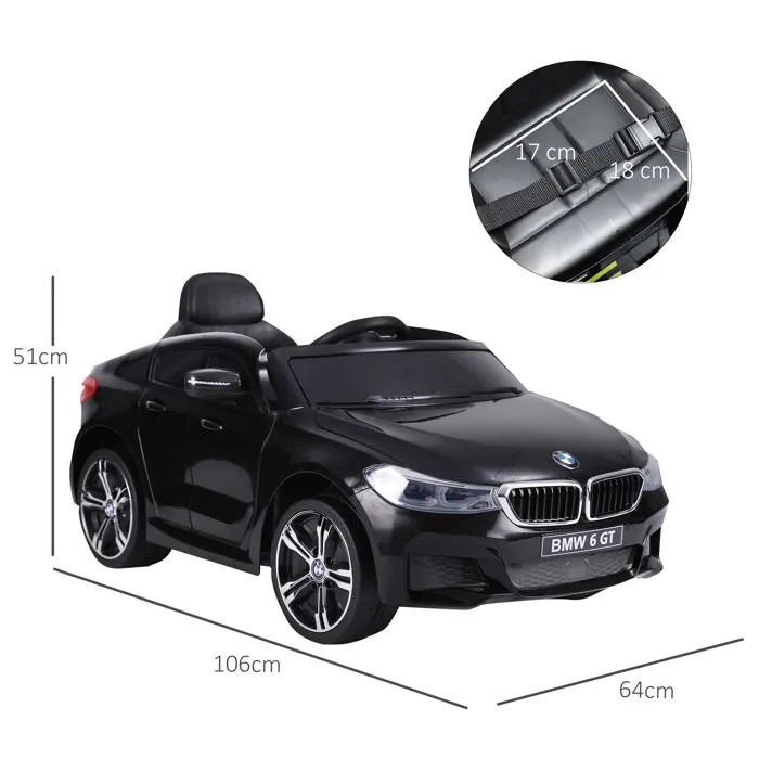 Voiture électrique enfant - HOMCOM - BMW 6 GT - 4 roues - Effets sonores et lumineux-3