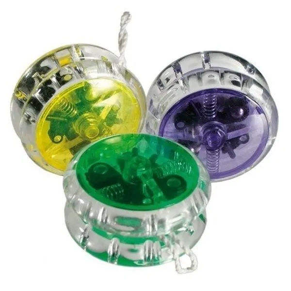 Yoyo en bois lumineux - Marque - Modèle - Mixte - A partir de 8 ans-1