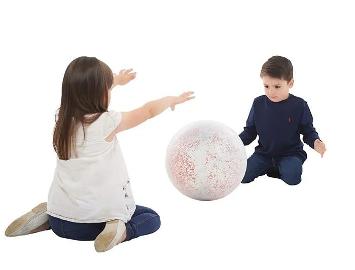 Boule Constellation TickiT - Blanc et rose - Diamètre 310mm - Effacer - 75045-2