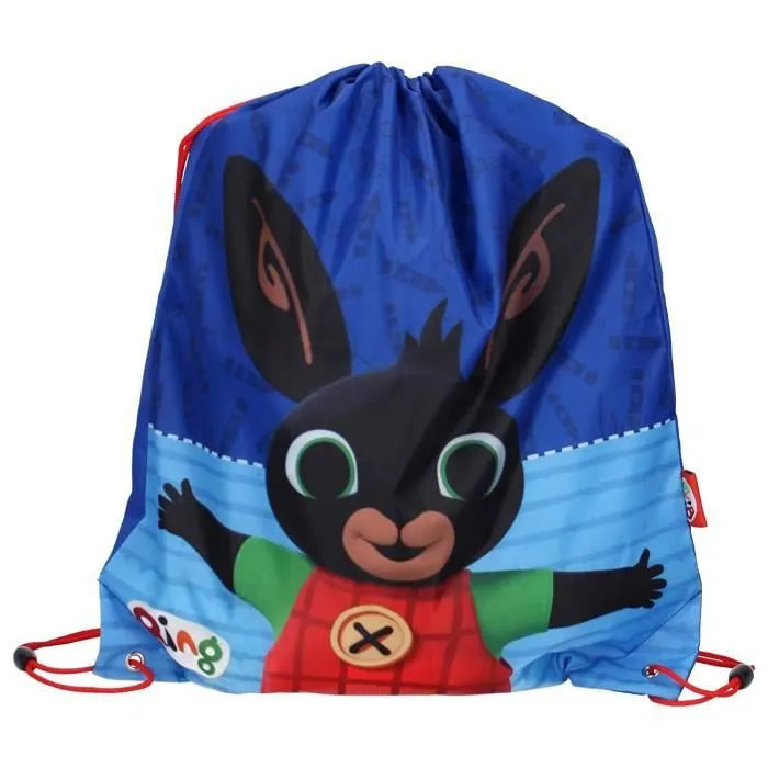 Bing sac de sport It's Playtime 44 x 37 cm bleu-1