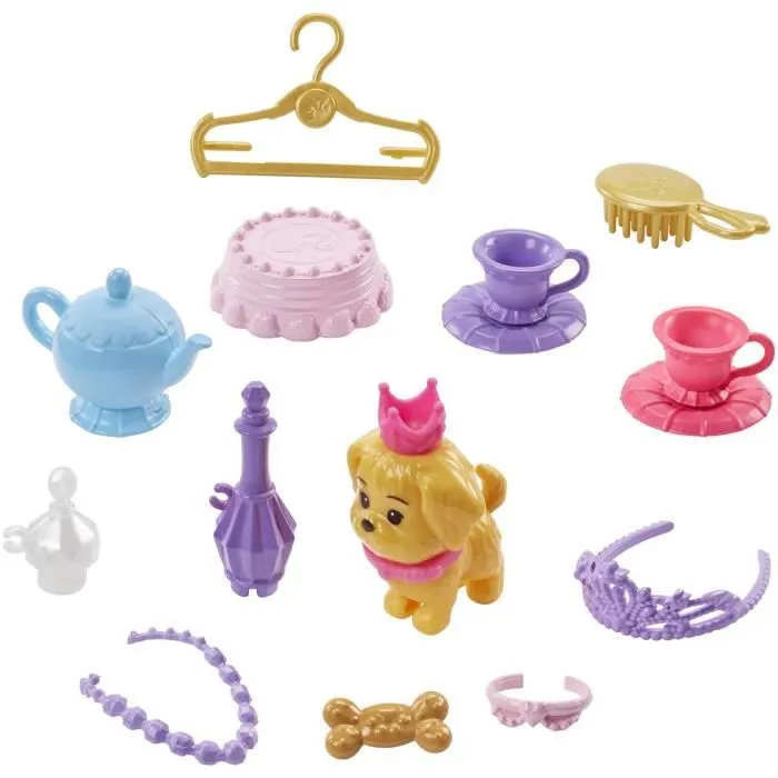 BARBIE - Château Arc-en-Ciel - Transportable - 3 ans et +-3