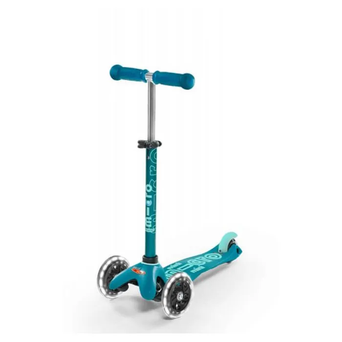 Trottinette - Micro Mobility - Mini Micro Deluxe LED - 3 roues - Éclairage LED - ABEC 9-0