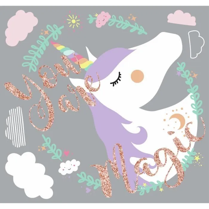 Stickers muraux Unicorn Magic-2