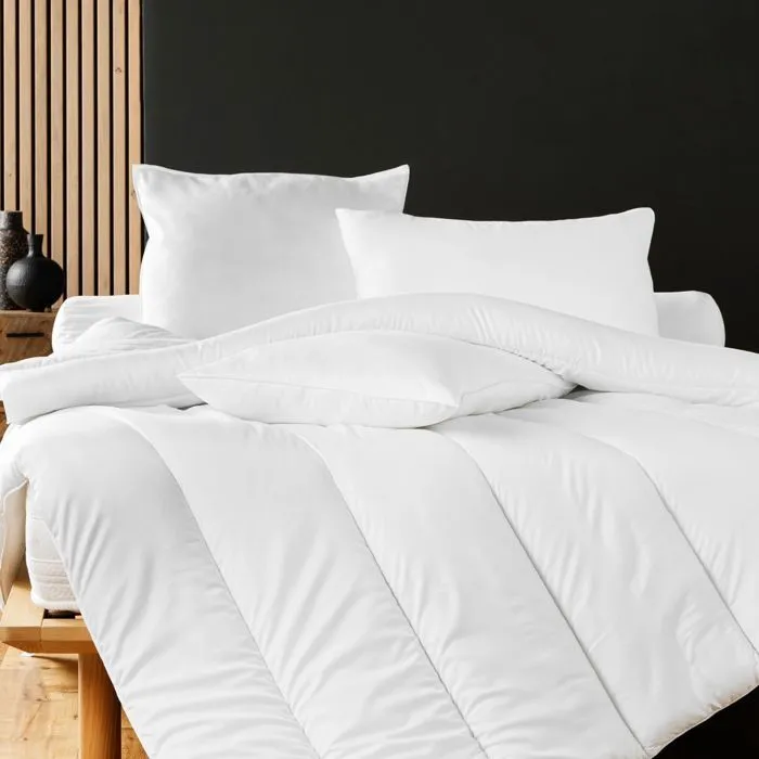 Oreiller - CONFORT - 50x70 cm - Microfibre - Fibre polyester - Lavable à 30°-1