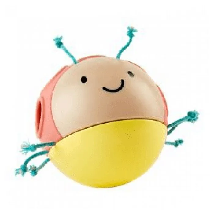 Jouet d'éveil - Hape - Coccinelle - Bois et silicone - 6 mois et plus - Multicolore-0