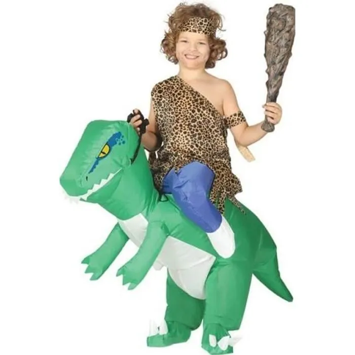 Déguisement de Dresseur au muscle de T-Rex pour enfant - Multicolore - Carry Me & Ride On-0
