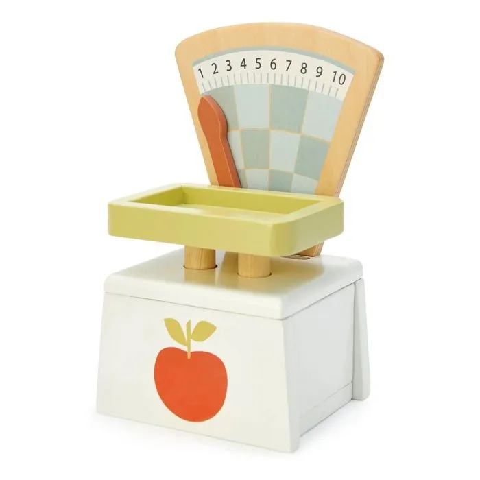 Tender Leaf Toys - Balance du marché en bois - DAM-0