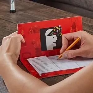 Jeu Scattergories classique, jeu de groupe pour ados et adultes, à partir de 13 ans, jeu de société pour 2 joueurs et plus-4