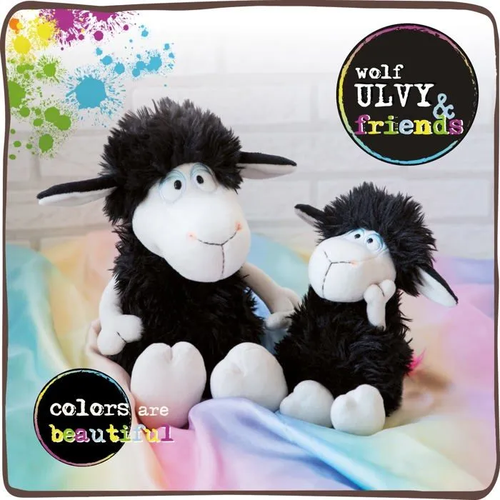 Bebeboutik Peluche Nici 48251 Jouet en Peluche Mouton Jerome 25 cm