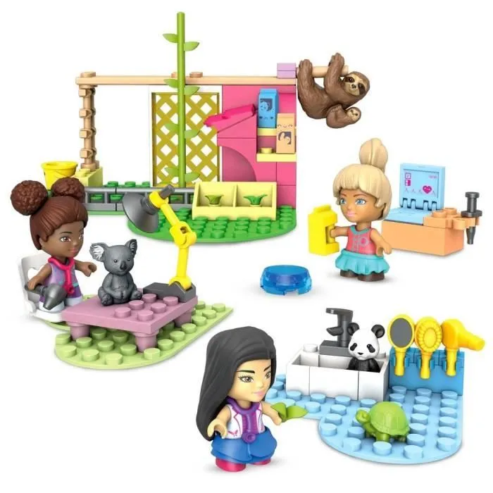 Mega Construx Barbie - Salon de Toilettage - Jeu de construction - Dès 4 ans-0