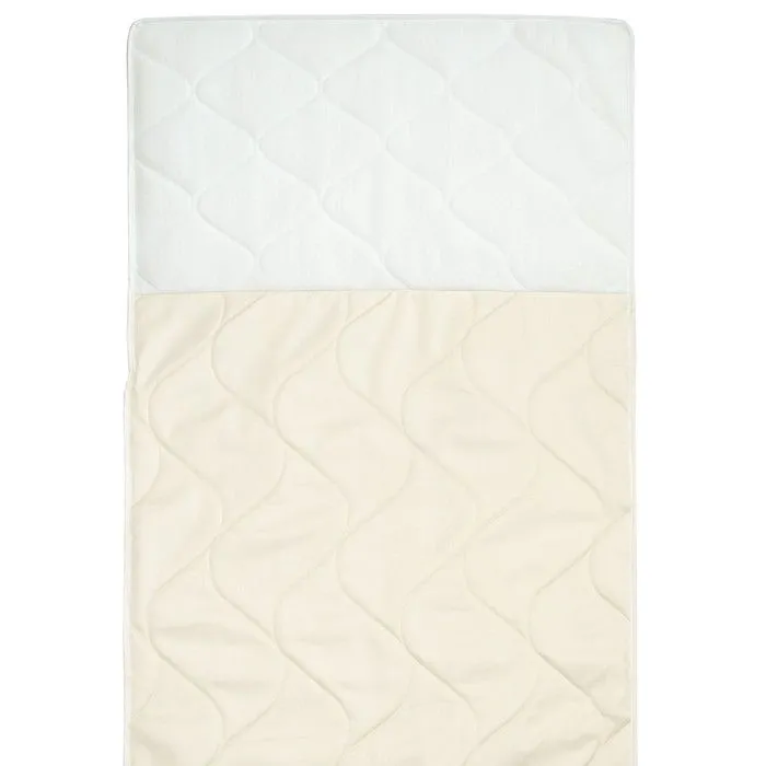 Matelas bébé Anti-reflux en coton bio Made in France Écru 60x120-3