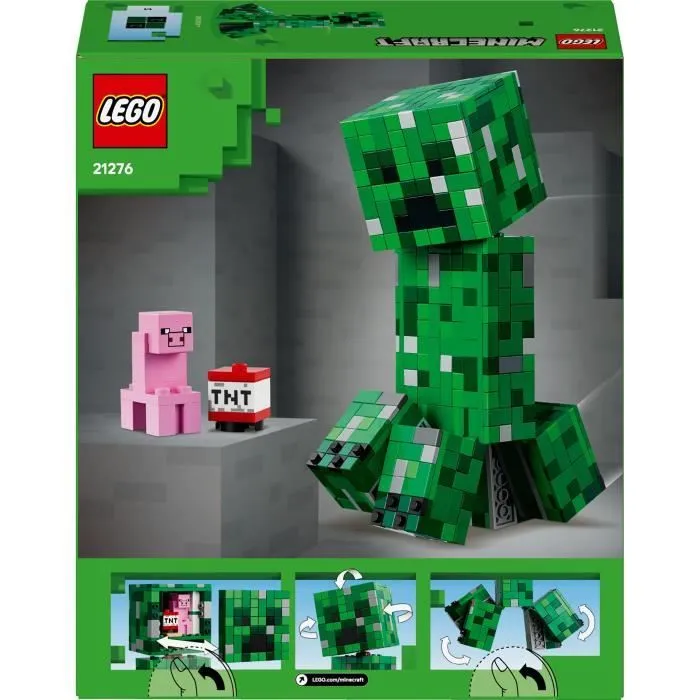 LEGO Minecraft 21276 Le Creeper - Jeu de Construction pour Garçon dès 10 Ans - Figurine-5