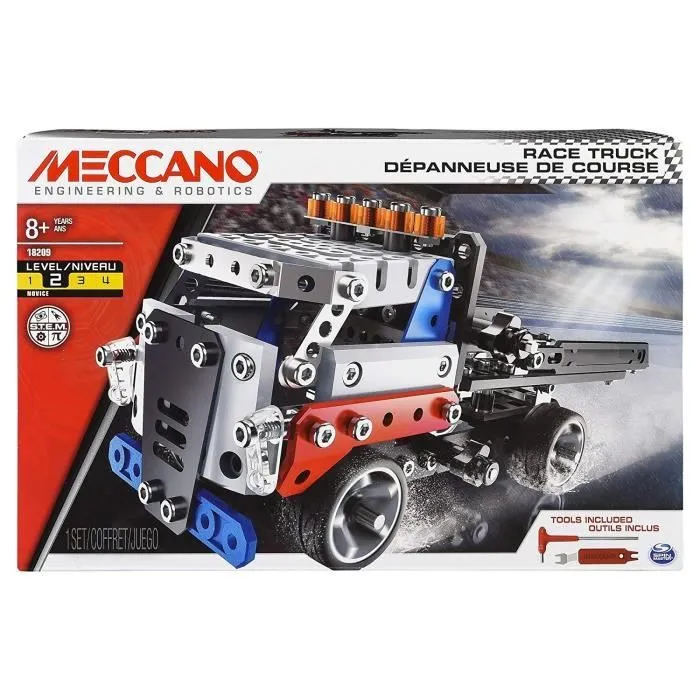 MECCANO DEPANNEUSE - THEME COURSE Camion Meccano-0