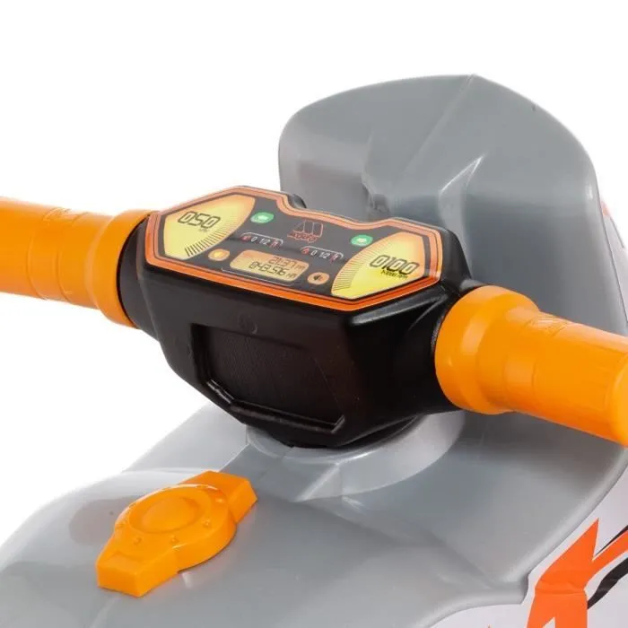 Moto à Pousser - MOLTO - CROSS RACE MLT - Tout-terrain - Gris/Orange - 29 cm-2