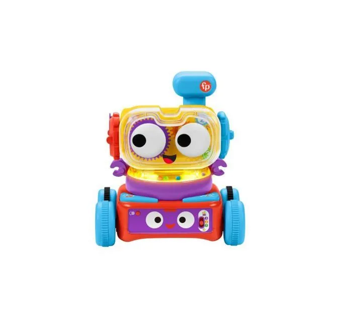 Robot miniature - personnage miniature - animal anime miniature Fisher price Robot Robobo'' (exprimé en lituanien)''-0