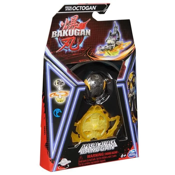 Coffret Bakugan - BAKUGAN - Pack 1 Bakugan Special Attack - Rouge - 6 ans et plus - 9 couleurs disponibles-3