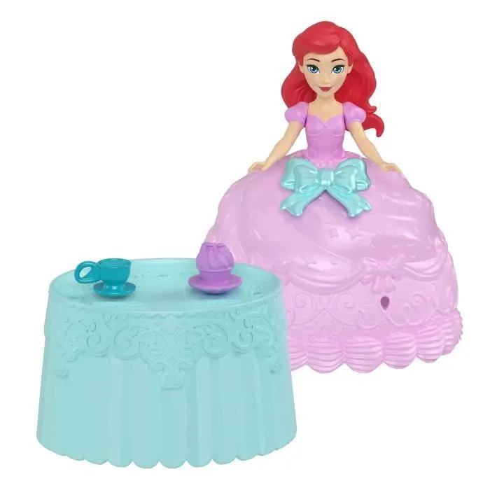 Princesses Disney - Petite poupée Cupcake Doll Reveal avec 5 surprises - Disney Princess - JFG78-1