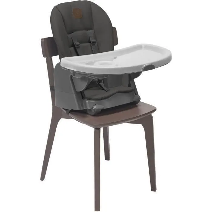 MAXI-COSI Minla Chaise haute évolutive - De la naissance à 6 ans - Beyond Graphite Eco-7