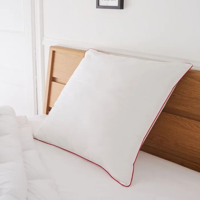 Oreiller Naturel 60x60 cm - MY LOVELY BED - Garnissage Plume et Duvet - Gonflant et Moelleux-2