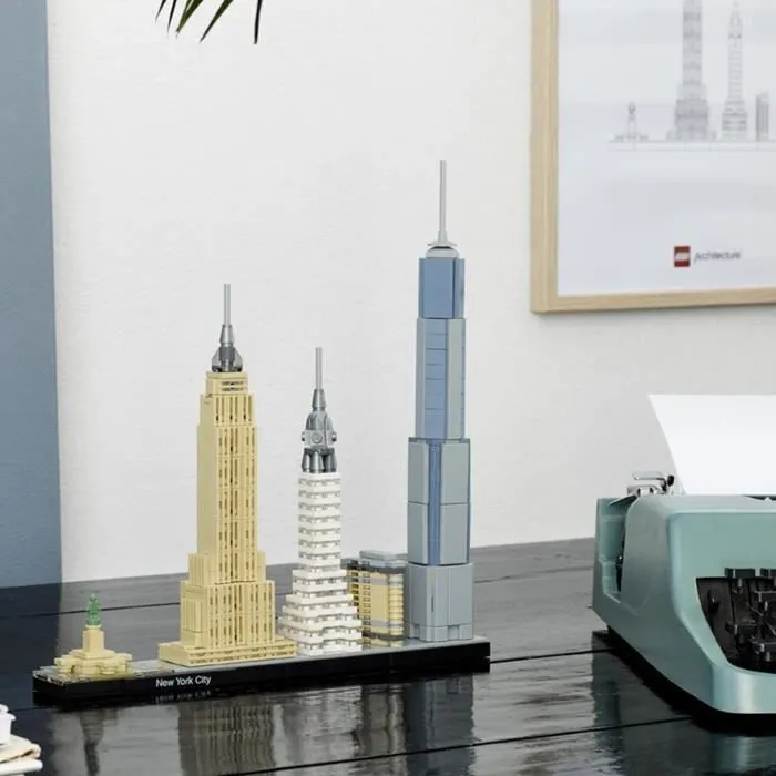 LEGO® Architecture - New York - Statue de la Liberté - Maquette Miniature - 598 pièces-3