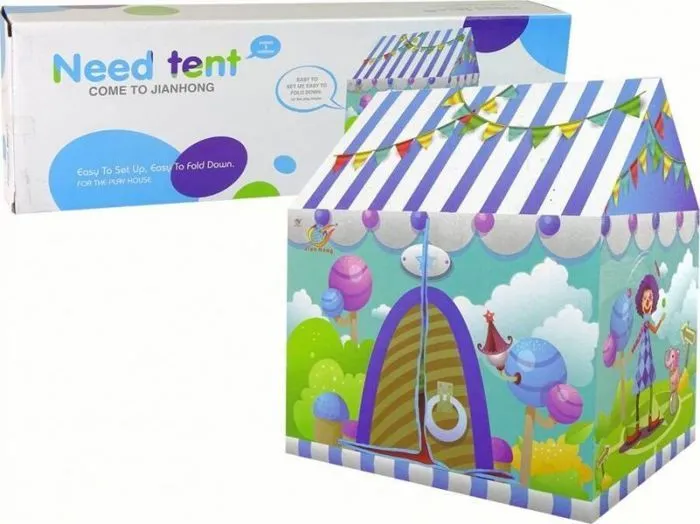 Tente activite - tunnel activite Leantoys - 15248 - Tente de cirque amusante pour jardin d'enfants-0
