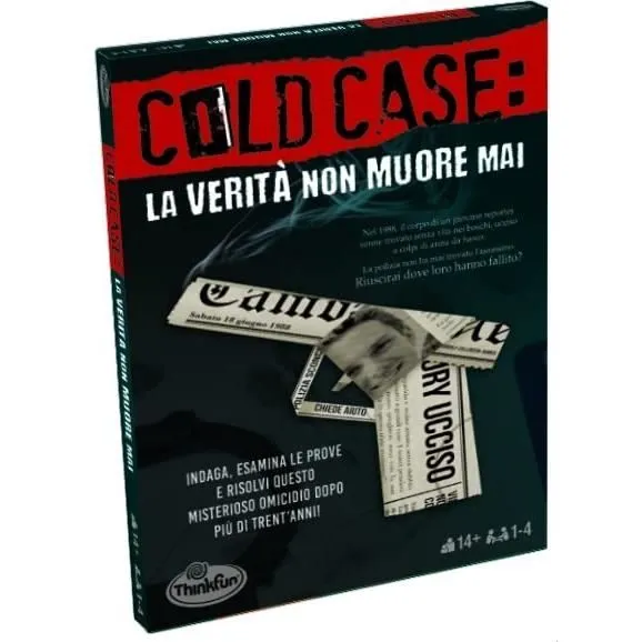 Jeu de réflexion et stratégie - THINKFUN - COLD CASE 1 - Version italienne - Adulte - Mixte-0
